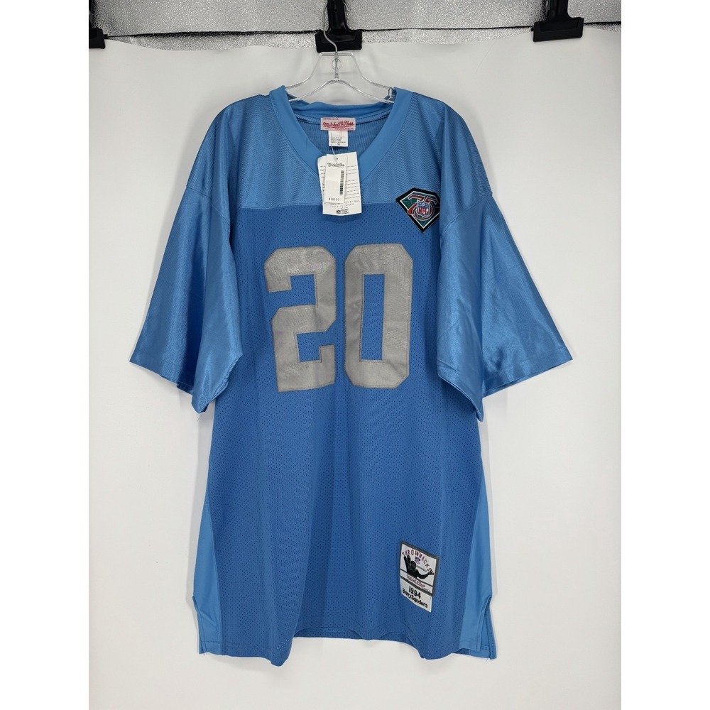 Mitchell & Ness Barry Sanders Detroit Lions Jersey 1994 Stitched Sewn Men 56 3XL
